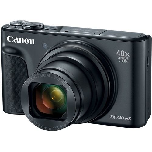 Canon PowerShot SX740 HS Digital Camera (Black)