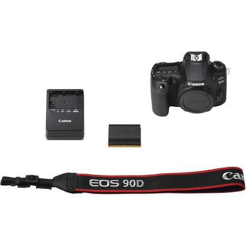 Canon EOS 90D DSLR Camera with 18-55mm Lens Retail Kit