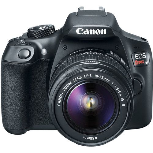 Canon EOS Rebel T6 DSLR Camera with 18-55mm Lens USA