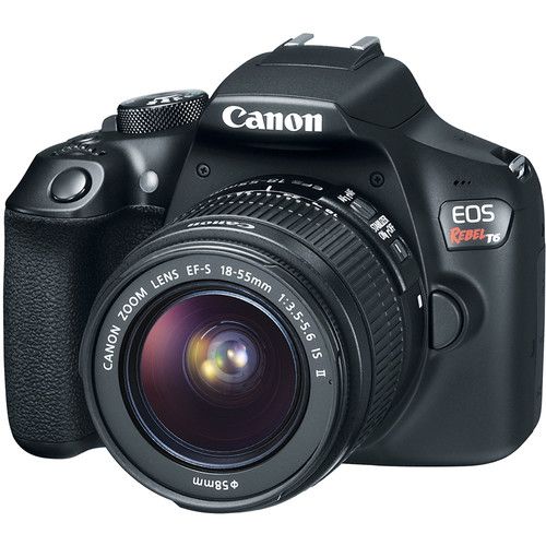 Canon EOS Rebel T6 DSLR Camera with 18-55mm Lens USA