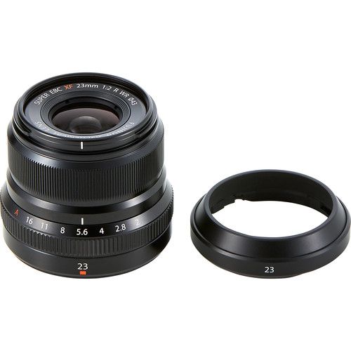 FUJIFILM XF 23mm f/2 R WR Lens (Black)