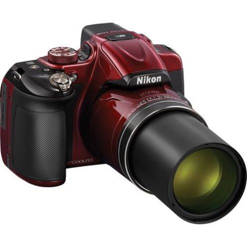 Nikon Coolpix P600 Digital Camera (Red)