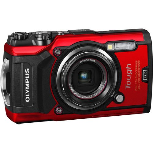 Olympus Tough TG-5 Digital Camera (Red)