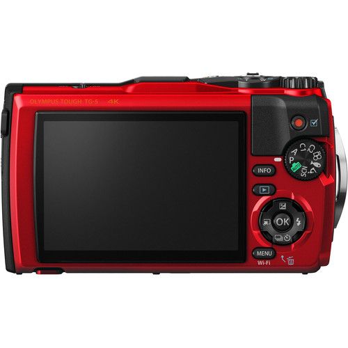 Olympus Tough TG-5 Digital Camera (Red)