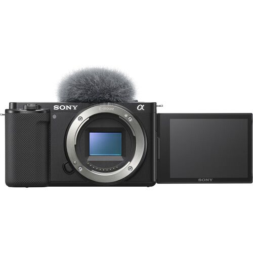 Sony ZV-E10 Mirrorless Camera with 16-50mm Lens (Black) Retail Kit