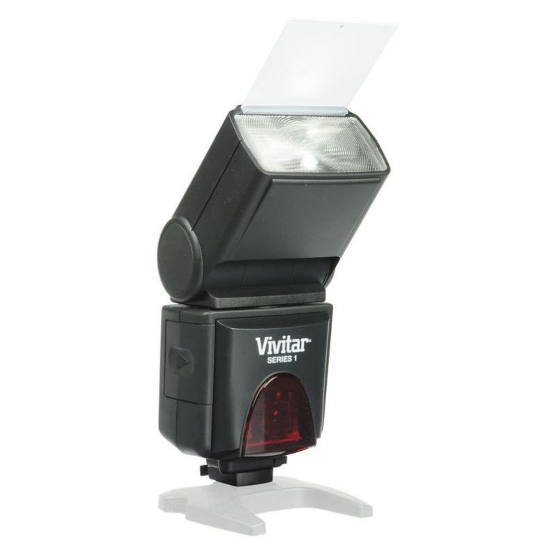 Vivitar DF-383 Series 1 Power Zoom AF Flash for Canon Cameras