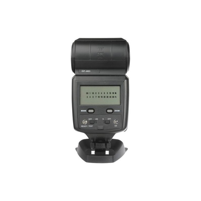 Vivitar DF-483 Flash Wireless TTL LCD for Nikon Cameras