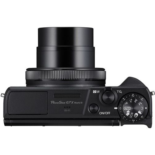 Canon PowerShot G7 X Mark III Digital Camera (Black) Retail Kit