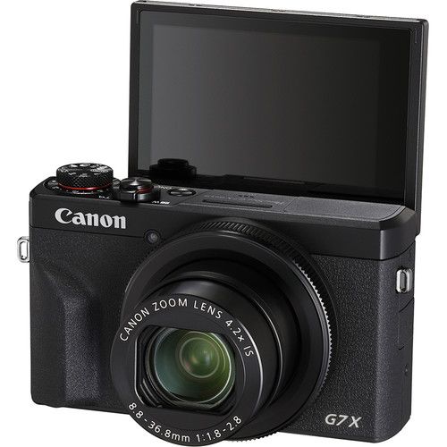 Canon PowerShot G7 X Mark III Digital Camera (Black) Retail Kit