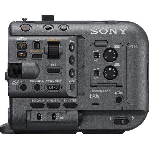 Sony FX6 Full-Frame Cinema Camera (Body Only) Retail Kit