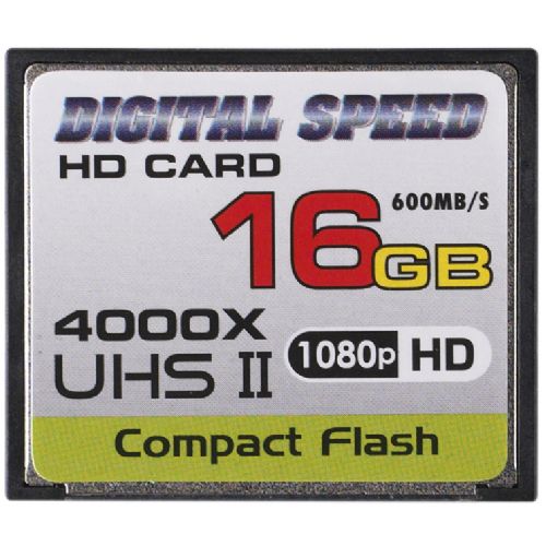 Digital Speed 4000X 16GB Professional High Speed Mach III 600MB/s Error Free (CF) HD Memory Card