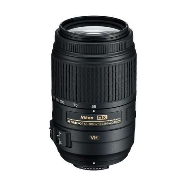 Nikon 55-300mm f4.5-5.6G AF-S Nikkor ED VR Zoom Lens