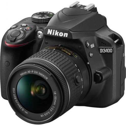 Nikon D3400 DSLR Camera with 18-55mm Lens