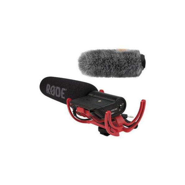 Rode VideoMic and Custom Windbuster Kit