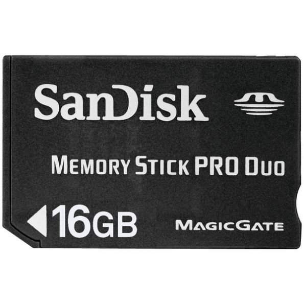 Sandisk 16GB Mem Stick Pro Duo