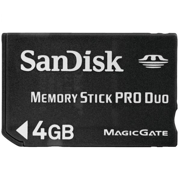 Sandisk Memory Stick Pro Duo 4GB