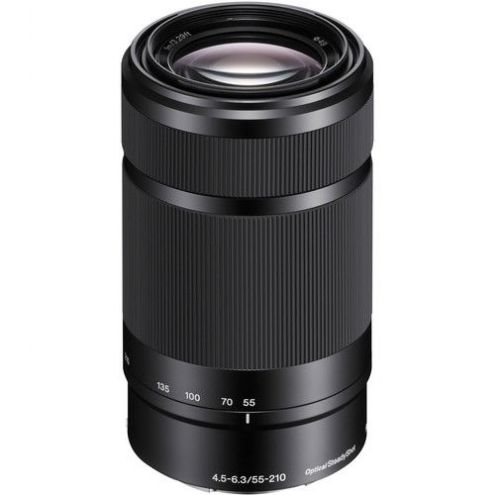 Sony E 55-210mm f/4.5-6.3 OSS Lens (Black)