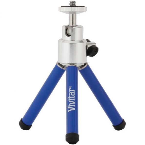 Vivitar 6" Table Tripod Blue